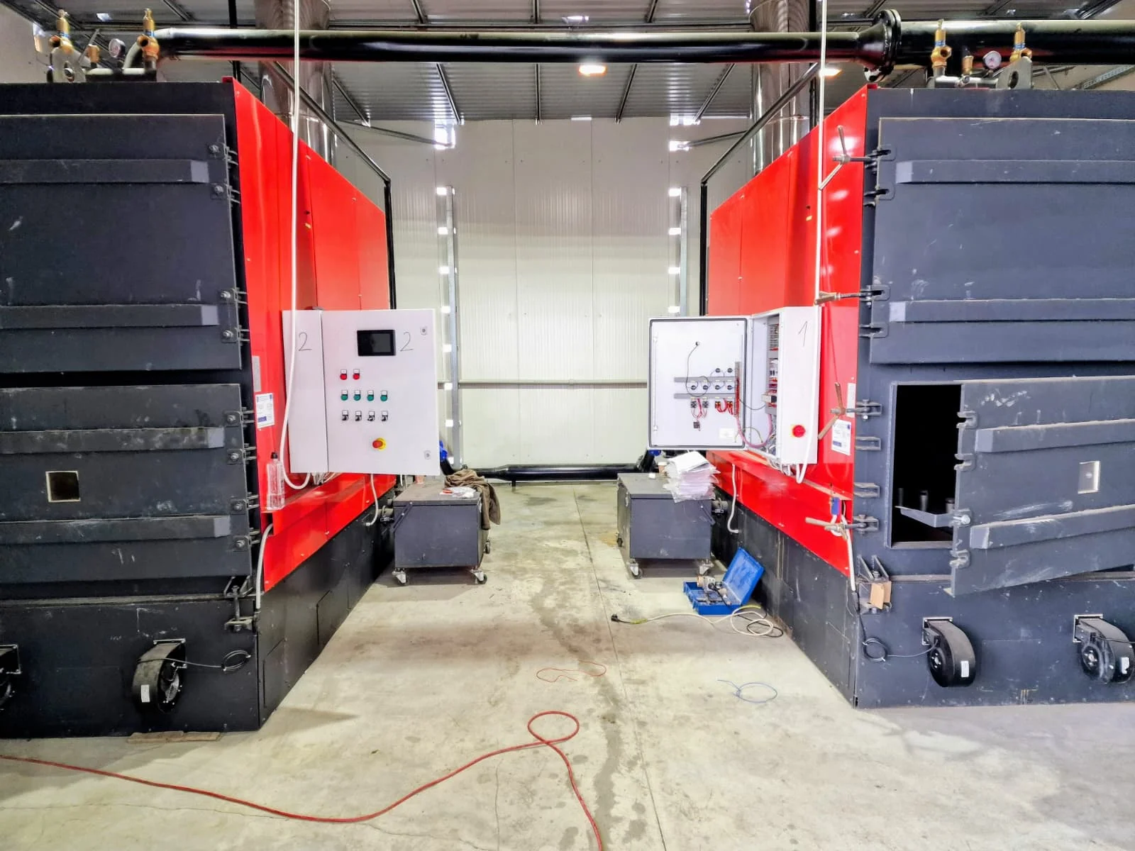 Instalație termică seră FLAMINGHEAT